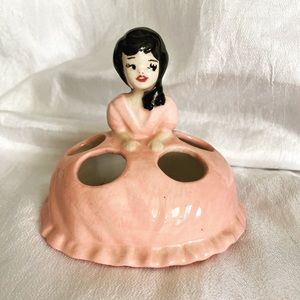 Vintage 1950s Pink lipstick holder